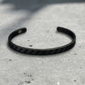 Bracciale Carbonio Uomo – Acciaio Inossidabile DLC Fatto a Mano