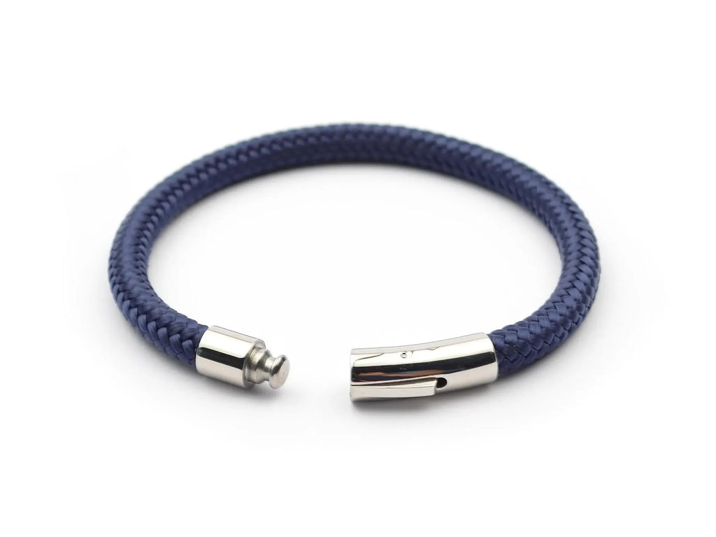 Bracciale da uomo blu scuro