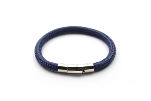 Bracciale da uomo blu scuro